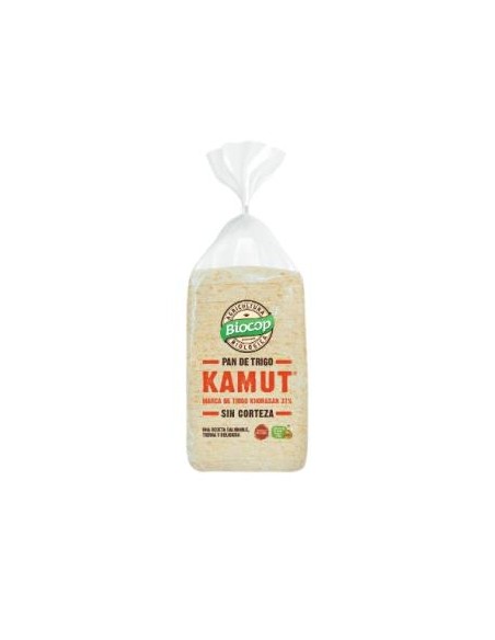Pan De Molde Kamut Sin Corteza 300Gr. Bio de Biocop
