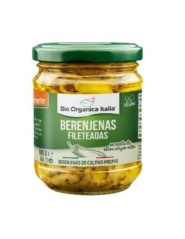 Berenjenas En Aceite 190Gr. Demeter de Bio Organica Italia
