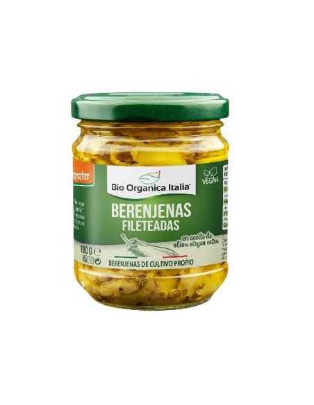 Berenjenas En Aceite 190Gr. Demeter de Bio Organica Italia