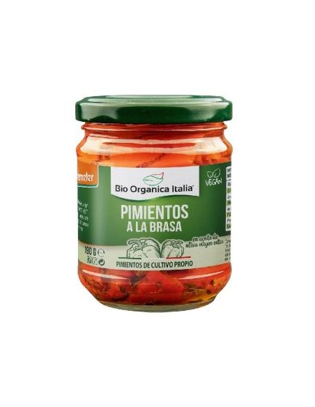 Pimiento A La Brasa En Aceite 190 Gr Demeter de Bio Organica Italia