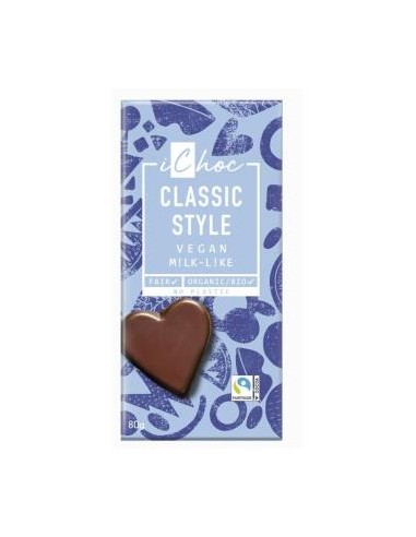 Classic Style Clasico Chocolate 80Gr. Bio Vegan de Ichoc