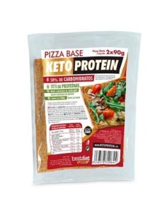Base de Pizza Keto Protein 2 Uds x 90g  Alta Proteína