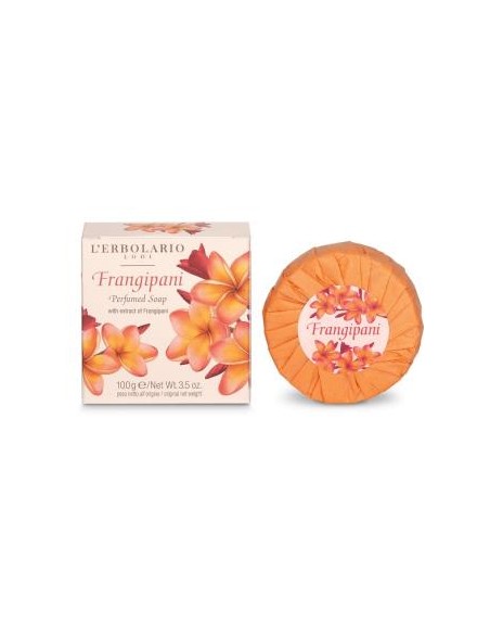 Jabón Perfumado Frangipani 100g L´Erbolario – Frescura Natural