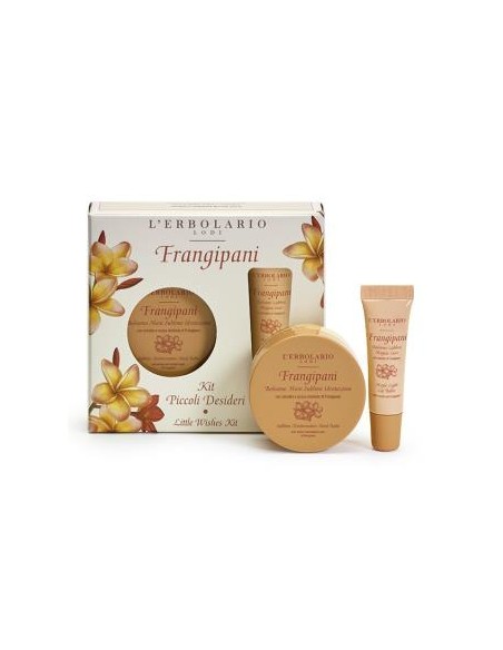Frangipani Kit Deseos Balsamo Labial+Balsamo Manos de L´Erbolario