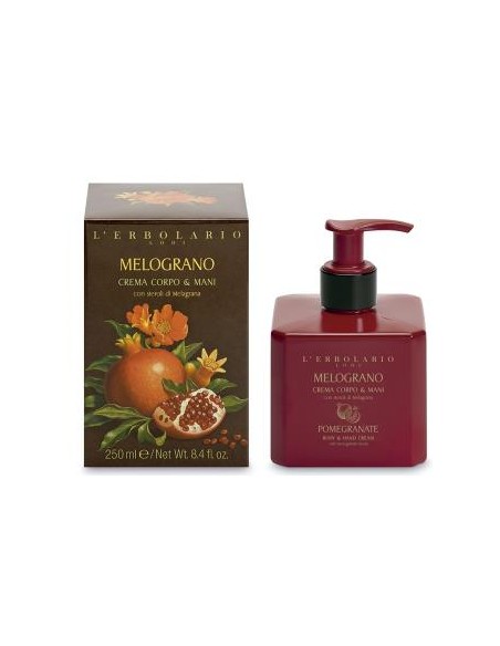 Melograno Crema Cuerpo Y Manos 250Ml. de L´Erbolario