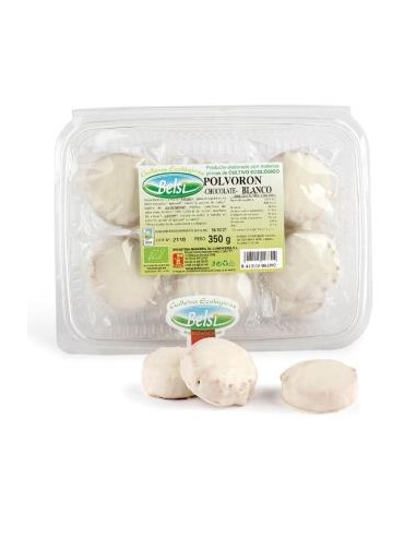 Polvorones De Trigo Con Choco Blanco 350 Gr . Bio de Belsi