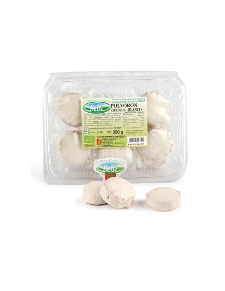 Polvorones De Trigo Con Choco Blanco 350 Gr . Bio de Belsi