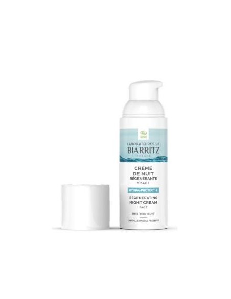 Hydra Protect+ Crema De Noche Regeneradora 50Ml. de Alga Maris - Lab. Biarritz