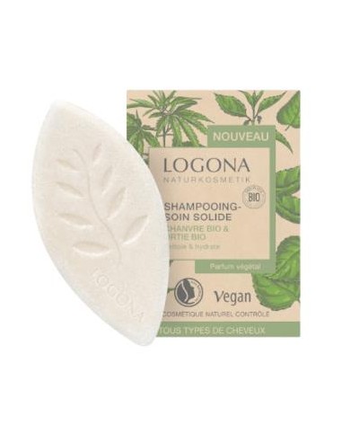 Champu Solido Cañamo-Ortiga 60 Gr de Logona