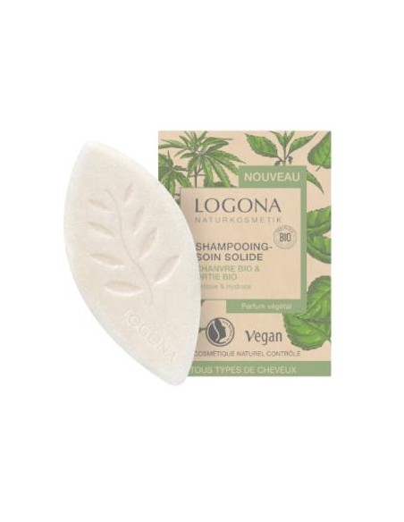 Champu Solido Cañamo-Ortiga 60 Gr de Logona