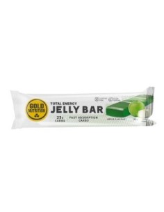 Jelly Bar Total Energy Apple 15Uds. de Gold Nutrition