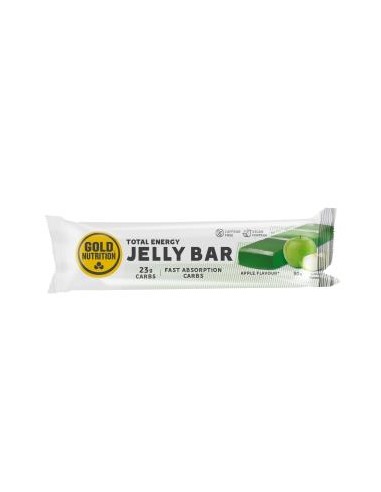 Jelly Bar Total Energy Apple 15Uds. de Gold Nutrition