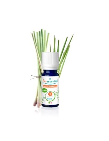 Citronela Java Aceite Esencial 10Ml. Bio de Puressentiel