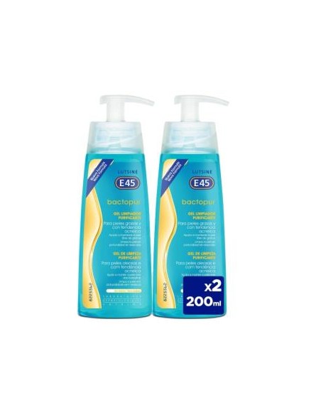 Bactopur Gel Limpiador 2Ud 50% Dto 200Ml. de Lutsine