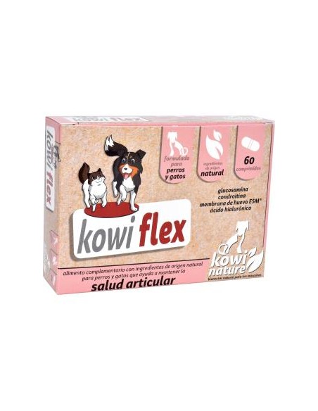 Kowi Flex Perros Y Gatos 60Comp. de Kowi Nature Vet