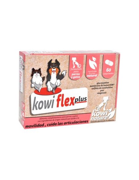 Kowi Flex Plus Perros Y Gatos 60Comp. de Kowi Nature Vet