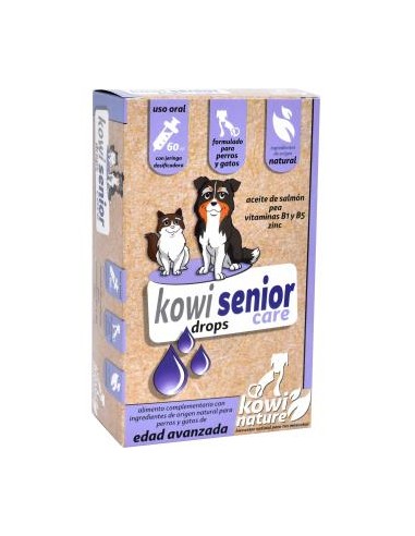 Kowi Senior Care 60ml para Perros y Gatos  Kowi Nature Vet