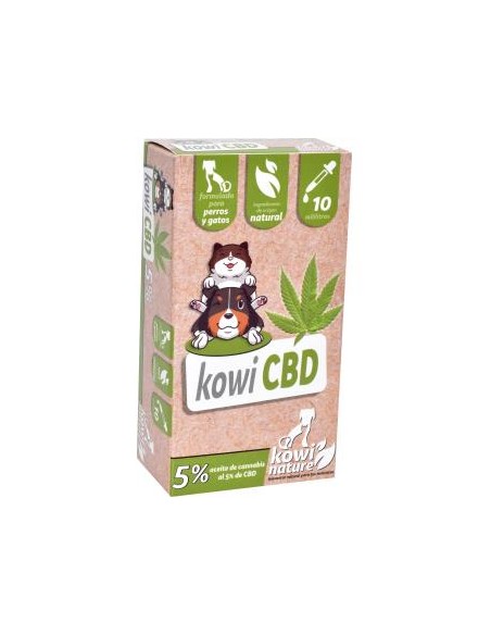 Kowi Cbd 5% Perros Y Gatos 10Ml. de Kowi Nature Vet