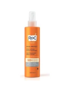 Roc Sol Spray Alta Tolerancia Spf50 200 Mililitros Roc