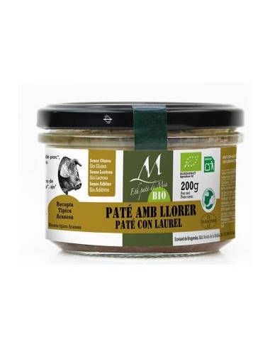 Pate De Cerdo Con Laurel  200Gr. Eco Sg de Eth Pate De Mia