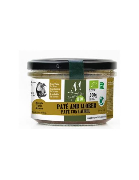 Pate De Cerdo Con Laurel  200Gr. Eco Sg de Eth Pate De Mia