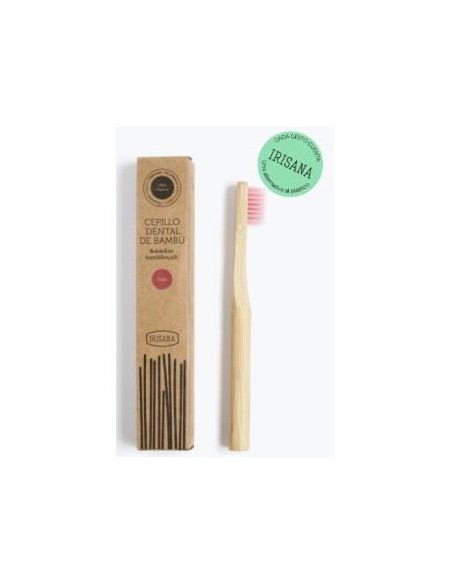 Cepillo Dental Bambú Kids Rosa Irisana Ir01.Bkids.Rs