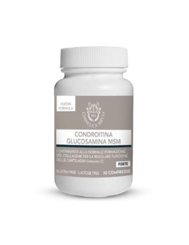 Condroitina Glucosamina MSM 30 Comp. Gianluca Mech - Salud Articular