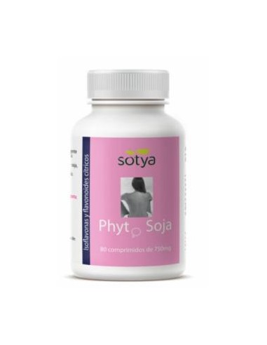 Phyto Soja 750Mg 80 Comp. Sin Alérgenos Sotya Natural