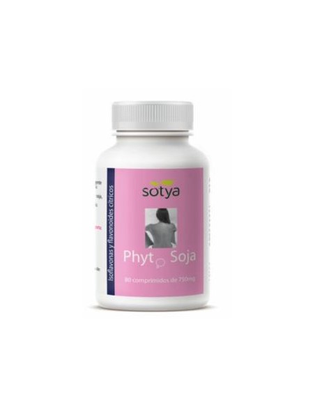Phyto Soja 750Mg 80 Comp. Sin Alérgenos Sotya Natural