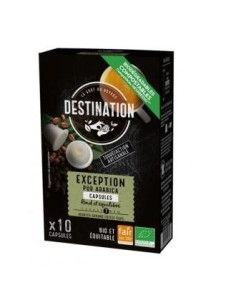 Café Pur Arabica Exception 10 Cápsulas Bio Destination