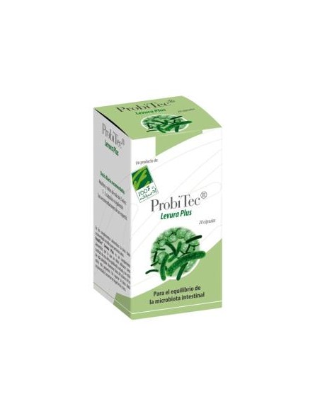 Probitec Levura Plus 20Cap. de Cien Por Cien Natural
