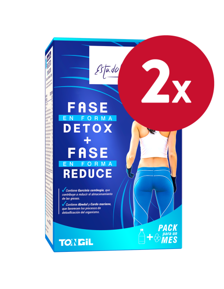 Pack 2 uds Estado Puro Detox Reduce Tongil – Limpieza Natural