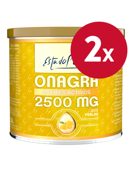 Pack 2 Onagra Aceites Activos 300 Perlas Tongil - Vitalidad