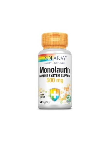 Monolaurin 500Mg. 60Cap. de Solaray