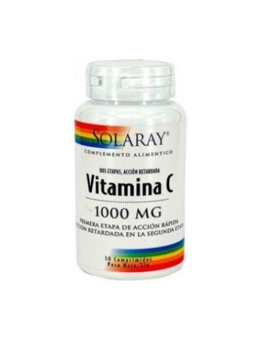 Vit. C 1000Mg.Small 30Comp. de Solaray