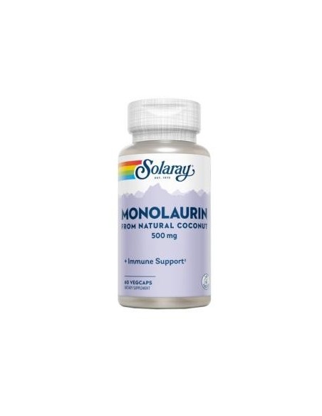 Monolaurin 500Mg. 60Cap. de Solaray
