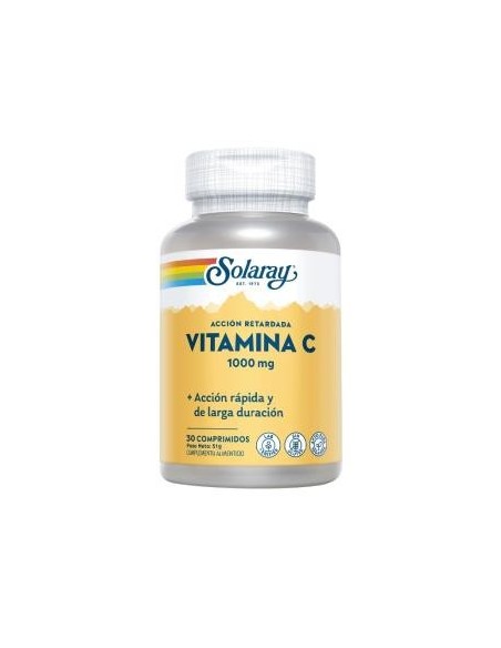 Vit. C 1000Mg.Small 30Comp. de Solaray