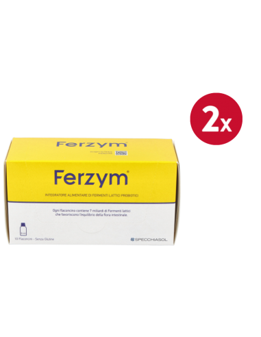 Pack 2 uds Ferzym Fast  10 Viales/ 8 Ml  Specchiasol