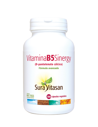 Pack 2 Vitamina B5 Sinergy 180 comprimidos Sura Vitasan