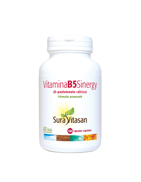 Pack 2 Vitamina B5 Sinergy 180 comprimidos Sura Vitasan