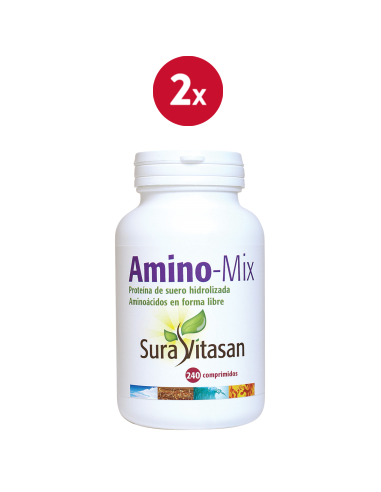 Pack de 2 ud de Amino-Mix 240 Comprimidos de Sura Vitasan.