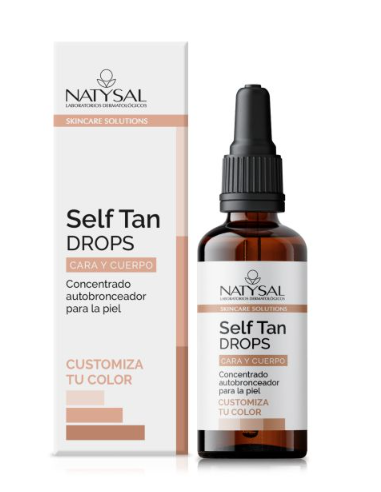Concentrado Autobronceador En Gotas 30 ml. de Natysal