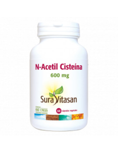 Pack 2 N-Acetil Cisteína 60 cápsulas Sura Vitasan oferta