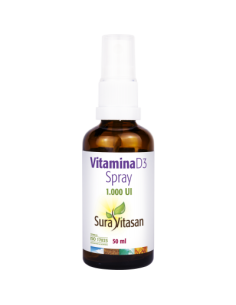 Pack 2 Vitamina D3 Spray 50ml Sura Vitasan – Salud Óptima