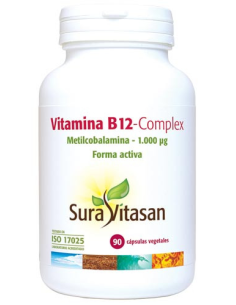 Pack 2 Vitamina B12 Complex 90 cápsulas Sura Vitasan oferta