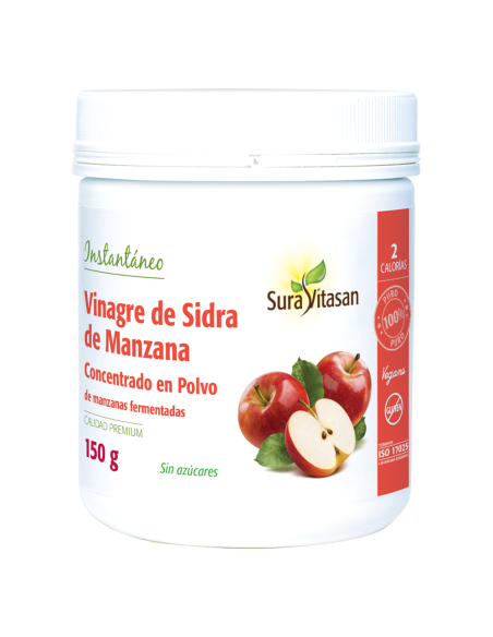 Pack 2 Vinagre de Sidra de Manzana 150g Sura Vitasan