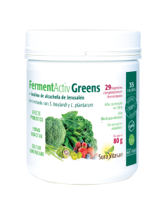 Pack 2 Ferment Activ Greens 80g Sura Vitasan - Salud Natural