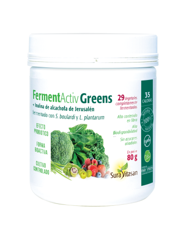 Pack de 2 uds Ferment Activ Greens 80Gr. de Sura Vitasan