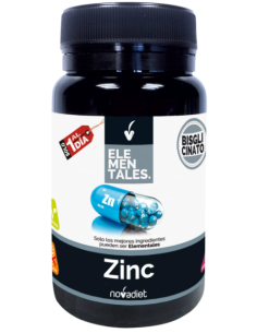 Zinc Envase de 60 cápsulas vegetales. de Novadiet