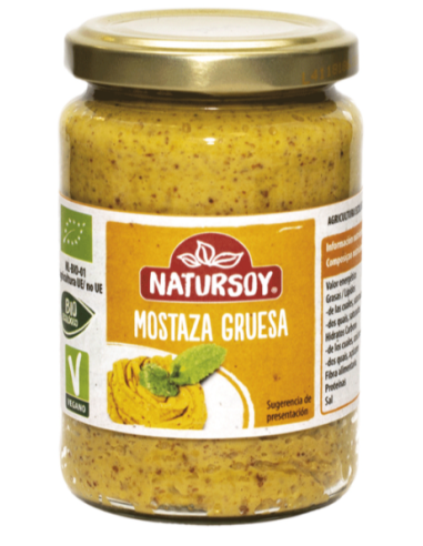 Mostaza Gruesa 200G de Natursoy